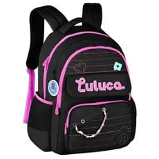 Mochila Escolar Luluca De Costas Soft Juvenil Original Clio