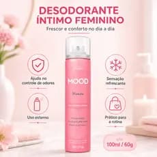Desodorante Íntimo Feminino Mood Care My Health 100ml Frescor Proteção Diária