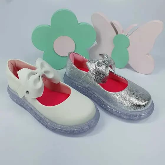 Tênis De Led Infantil Menina Pampili 483014 Diversão Conforto Luz e Estilo