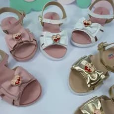 Sandália Infantil Meninas Molekinha 2714237 Delicadeza para Acompanhar cada Passo da sua Pequena
