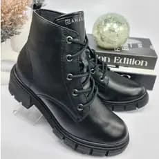Bota Coturno Tratorada Feminina Ramarim 2412101 Estilo Urbano com Conforto Robusto