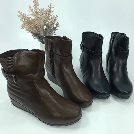 Bota Feminina Cano Curto Mooncity 71105 Versátil Moderna e Ideal para o Dia a Dia