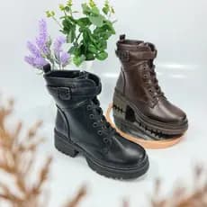 Bota Cano Curto Feminina Mooncity 72263 Urbana Moderna Versátil para o Dia a Dia