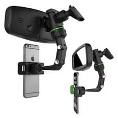 Suporte Celular Carro Espelho Retrovisor Universal Ajustável Giratório 360 Articulado GPS