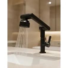 Torneira Giratória 360° Com Braço Robótico Ajustável Para Cozinha e Banheiro
