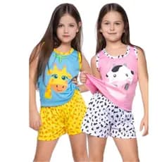 🧸🌙 Pijama Infantil para Meninas – Conforto e Fofura para Dormir!