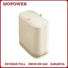 Lixeira Banheiro Fina Tampa Click Cesto Lixo Anti Odor Vedação Pressão Estreita Cozinha Quarto