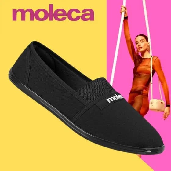 Sapatilha Feminina Moleca Sider Conforto Original - Ideal para o Dia a Dia