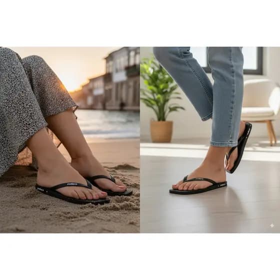 Chinelo Moleca Rasteira Feminina Confortável Casual