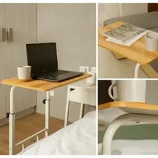 Mesa Notebook Multifuncional Ajustável com Rodinhas – Escrivaninha Home Office Computador