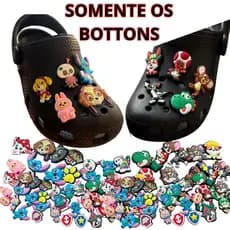 Kit Surpresa para Babuche Feminino e Masculino – 16 Itens Decorativos (16 botões)