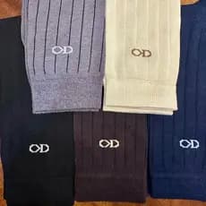 Kit com até 8 Meias Social Casual Canelada Premium – Elegância, Conforto e Resistência