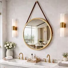 Espelho Decorativo 60x60 Elegância, Versatilidade e Alta Qualidade - Wellmix Moderno Cores Variadas