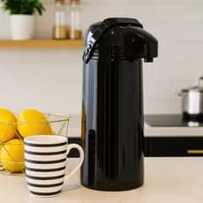 Garrafa Térmica Café 1,9L e Chá e Succção Resistente - Em casa tem Café Casa Restaurante Recepção