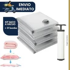 Saco a Vácuo 05/04/03/02 ou 01 pç de Saco a Vacuo Organização de Roupas Mala Viagem Guarda Roupa