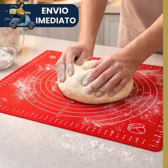 Kit 3 ou 2 pç Tapete de Silicone Culinário 30X40cm Antiaderente Alta Qualidade Lavável Confeitaria