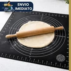 Tapete Silicone Culinário 30X40cm Compacto para Cozinhas Silicone de Alta Qualidade Lavável