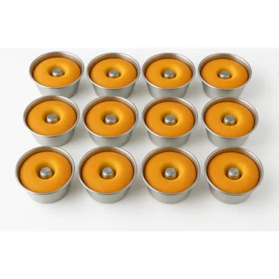 Kit 12 Formas Mini Para Pudim Bolo Vulcão N9 N10 N12 - Confeitaria Ayr Fraier Cozinha Assadeira