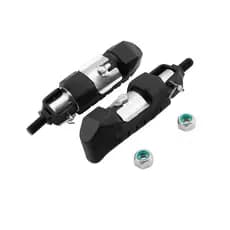 Pedaleira Descanso Retrátil Protetor De Carenagem Universal Protetor Armor