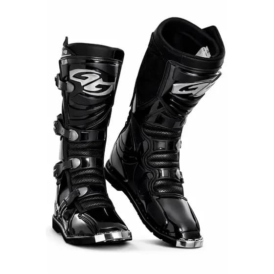Bota Motocross Biqueira Aço Combat 4 Off Road Trilha Enduro Pro Tork