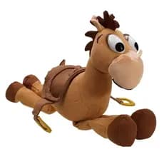 37cm Anime Cartoon Toy Story Animais De Pelúcia Woody Bullseye Bonito Pequeno Cavalo Modelo Boneca De Brinquedo Macio Re