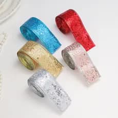 3.8cm * 2m Fita De Natal Laço De Cetim Caixa De Presente Faixa De Embrulho Decorativa