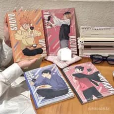 Haikyuu A7 Diario Semanal Mensal Planejador Notebook Shoyo Hinata Oikawa Tooru Kozume Kenma Tobio Kageyama Korai Hoshium