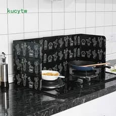 KW Protetor Para Fogão De Cozinha , Proteção Contra Respingos De Óleo Fritar , Placa De Folha De Alumínio , A Gás , Defl