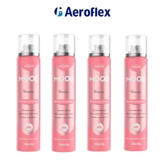 desodorante intimo Mood 100ml My Health mulher cuidado intimo perfume intimo Feminino Frescor Diário Proteção