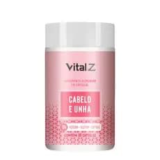 Cabelo e Unha Vital Z | Suplemento Alimentar | 30 Cápsulas