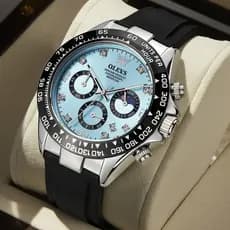 OLEVS Relógio Masculino Relogio A Prova D água Luxo Orient Original Multifuncional Luminoso 2875