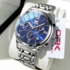 OPK Relógio Masculino Casual Em Aço Inoxidável À Prova De Água E Luminoso-Original 6047