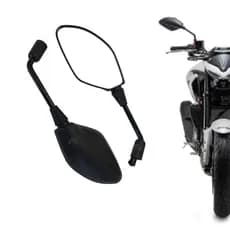 PAR DE RETROVISOR MODELO MT 03 07 09 PARA MOTOS HONDA CG TITAN FAN CB300