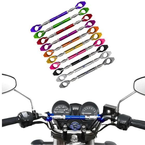 BARRA ESTABILIZADORA PARA GUIDÃO MOTO - REFORÇO ANTI AMASSADO DIREÇÃO