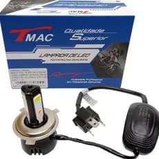 Lampada Farol Led 3d Titan Fan 125 150 Moto Twister 250 Bi-xenon 6500k
