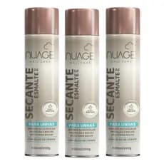 Kit 3 Spray Secante De Esmalte C/ Óleo De Cravo 400ml –Nuage
