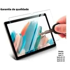 Película de Vidro Temperado iPad 10/11（A16）, Air M2/M3,a9plus s9fe/s10fe – Proteção Premium