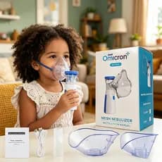 Inalador Nebulizador Portátil Ultrassônico de Baixo Ruído para Crianças e Adultos -N11