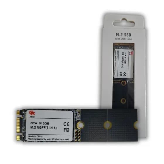 SSD 512gb GTA Tech M.2 SATA 3 2242/2260/2280 560mb/s Leit - 500mb/s Grav