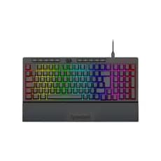 Teclado Gamer Sem Fio 3 Modos Shiva 98 Pro RGB QWERTY Preto