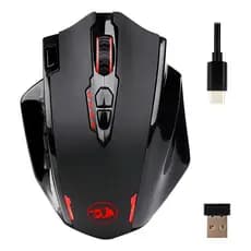 Mouse Gamer Sem Fio Impact Elite RGB 16000 DPI M913 Preto
