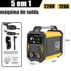 110V/220V Máquina Solda Inversora Profissional Mini máquina de solda digital 120-160 MMA D13