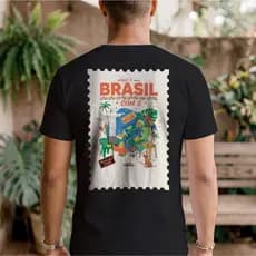 Camiseta T Shirt Made In Brasil Unissex