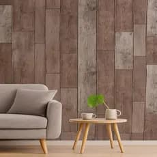 Papel de Parede Decorativo 5 METROS X 45CM Auto Adesivo Colante Para Sala Quarto Amadeirado Madeira