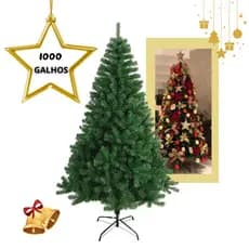 Arvore De Natal Pinheiro Tradicional 2,10m 2,40m 2,70m 600 800 1000 Hastes Flexivel Cheia Premium