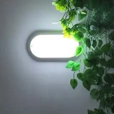Luminaria Arandela Tartaruga Led 18w Ambiente Externo e Interno Bivolt Luz Branca