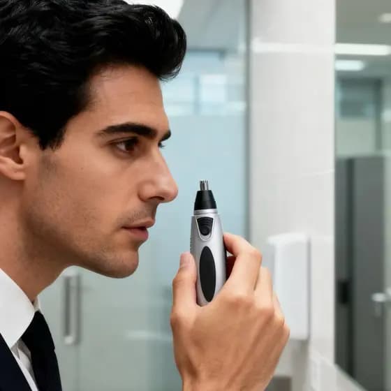 Máquina de Cortar Pelos Cortador Aparador de Cabelos do Nariz e Ouvido ENVIO IMEDIATO