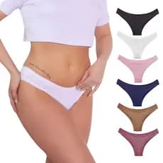 Kit Calcinha Cotton Rubi Conforto Invisível 072