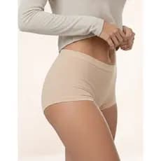 Calcinha Boxer Adulto Clássica Não Marca na Roupa Tecido Invisível