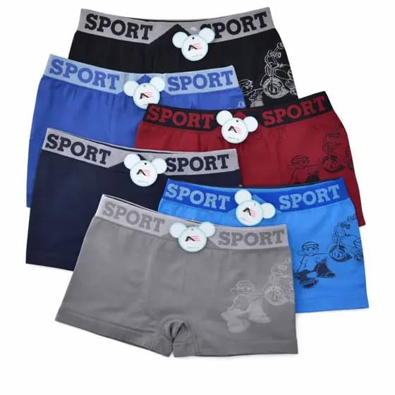 Cueca Boxer Infantil Menino Conforto Premium